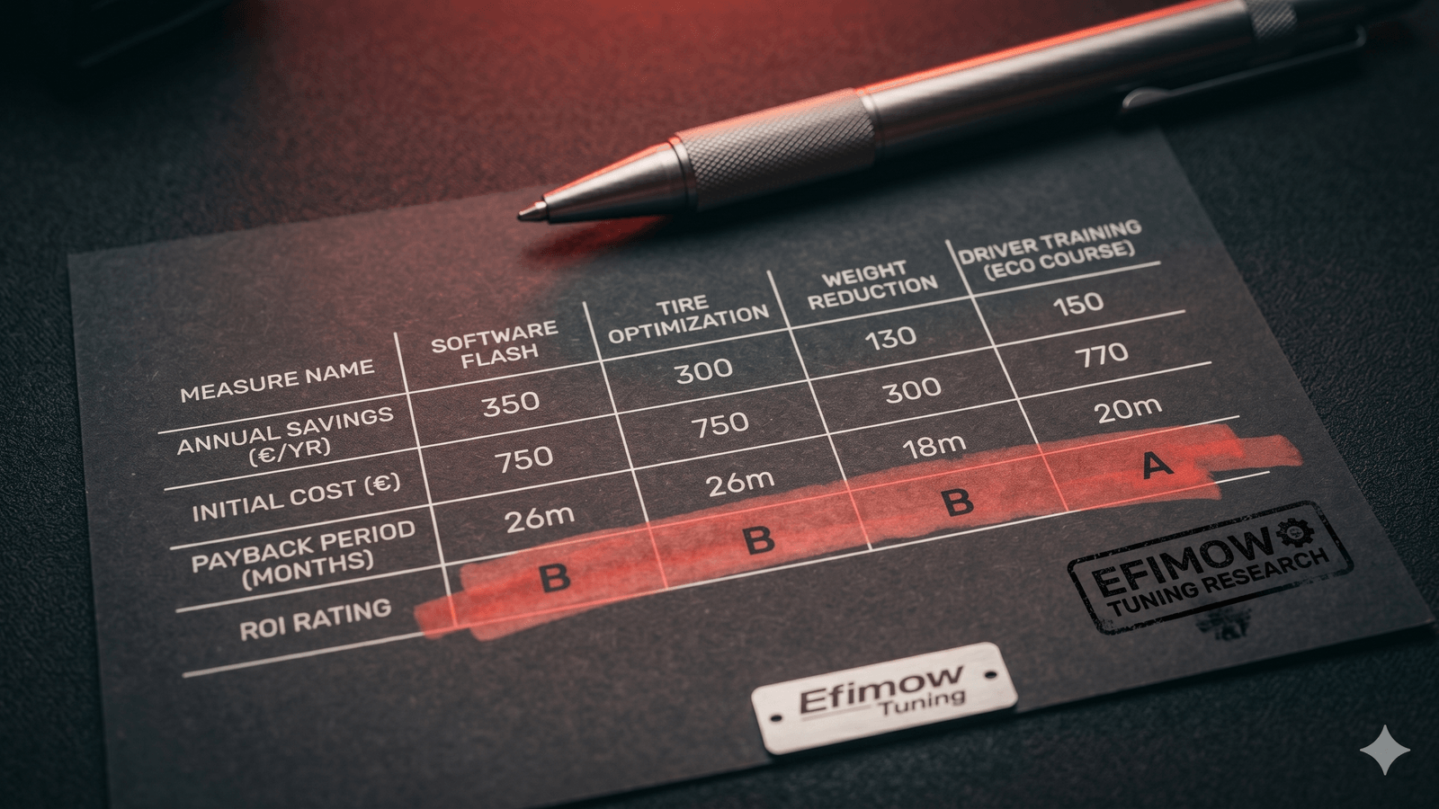 Eco-Tuning vs. Tire Pressure vs. Driver Training: Where the Real Savings Are