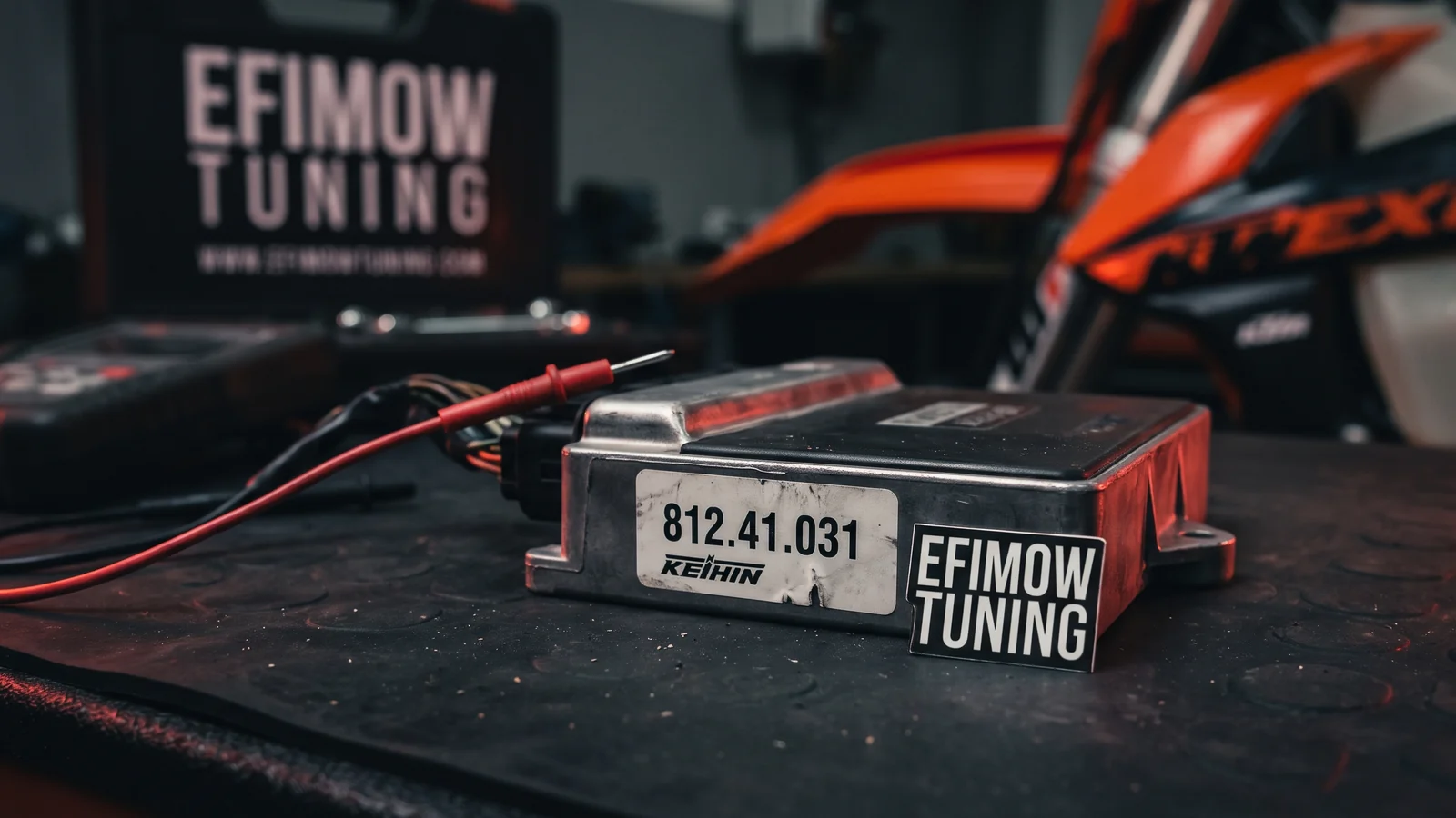 KTM EXC with Keihin ECU: What the Software Changes
