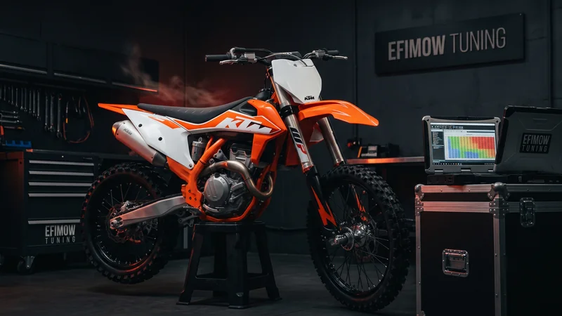 KTM SX-F: Motocross-Mapping für mehr Druck
