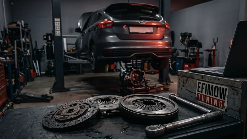 Kupplung und Zweimassenschwungrad nach dem Tuning