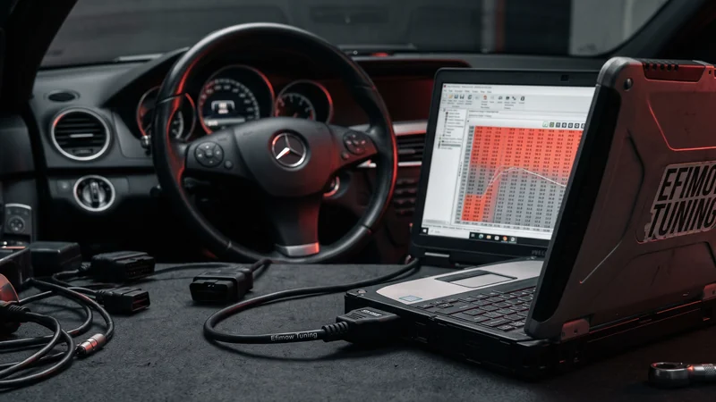 Mercedes-Benziner mit ME9.7 und MED17.7: Was geht per OBD