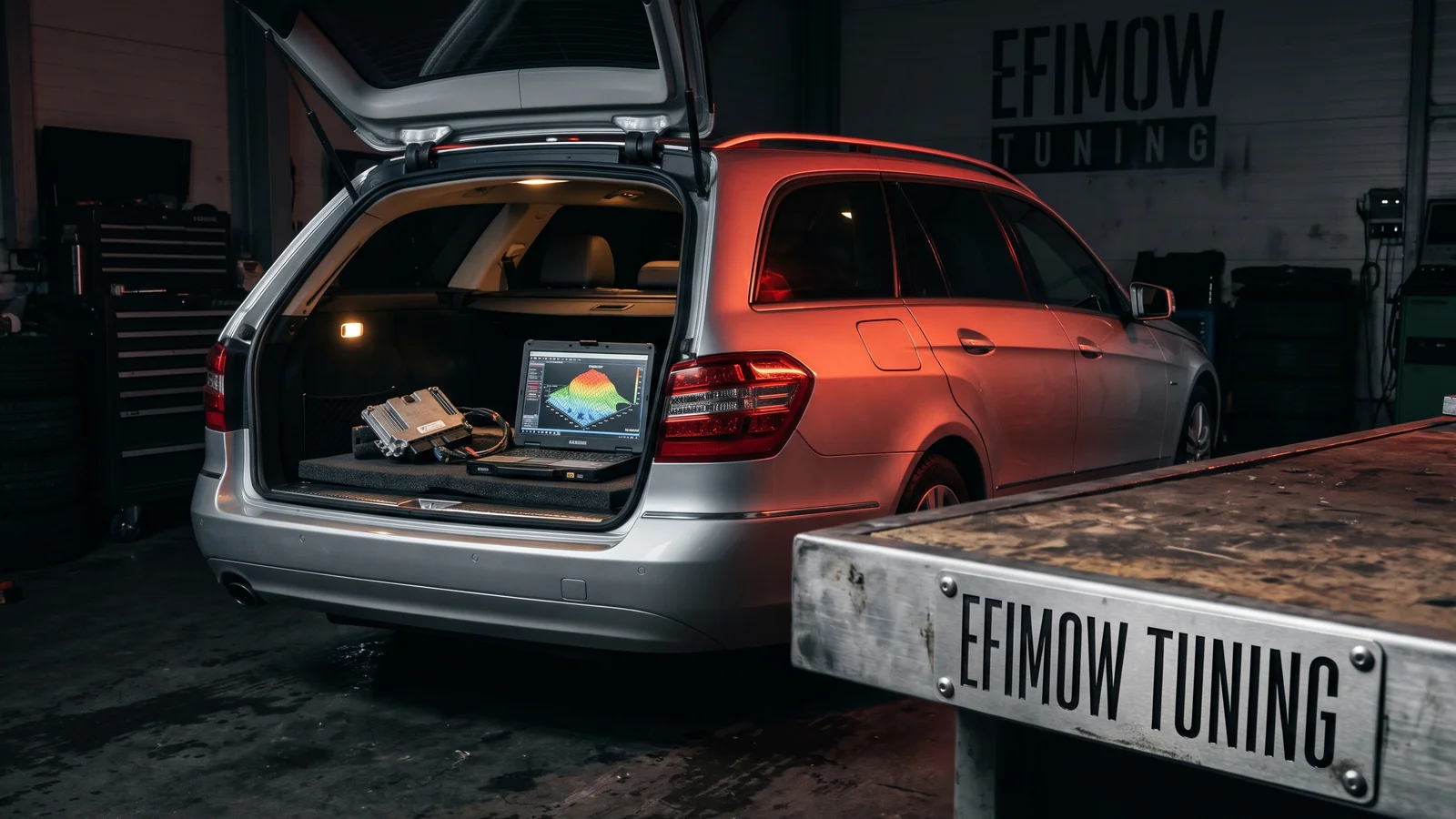 Mercedes E 350 CDI (W212, OM642): V6 Diesel Tuning