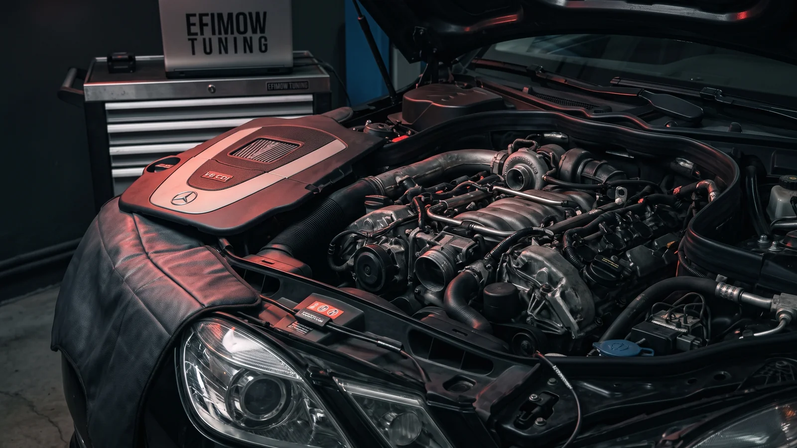 Mercedes E 350 CDI (W212, OM642): V6 Diesel Tuning