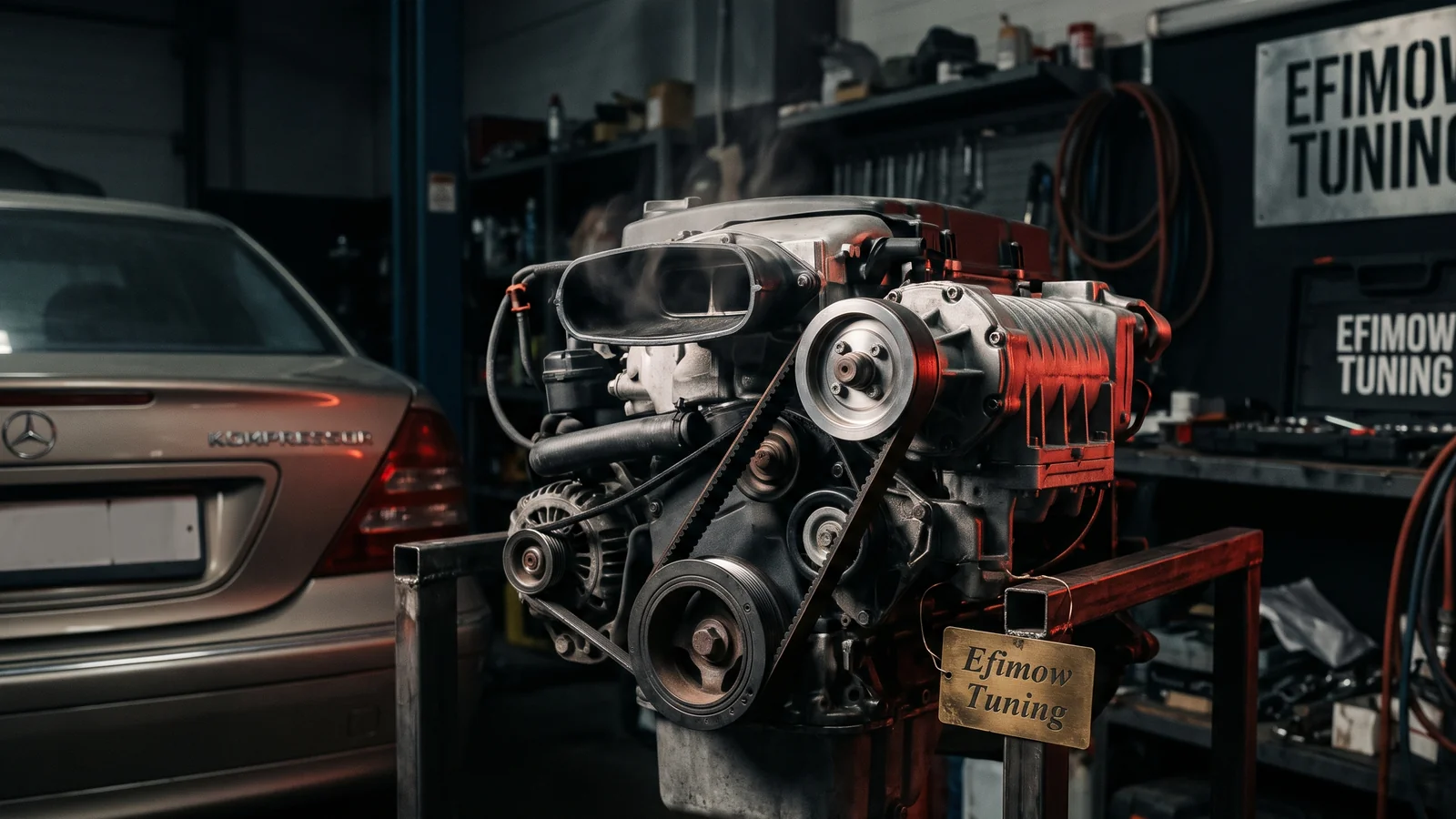 Mercedes Kompressor Engines (M271): Tuning with a Belt-Driven Supercharger