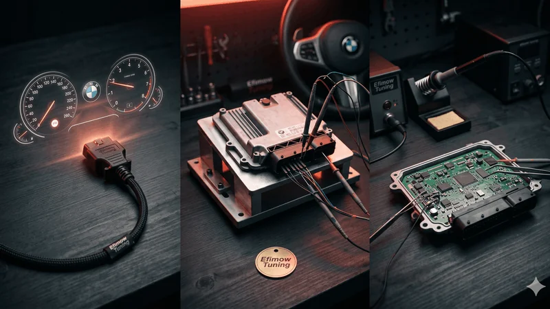OBD vs. Bench vs. Boot: Wie Tuner an dein Steuergerät kommen