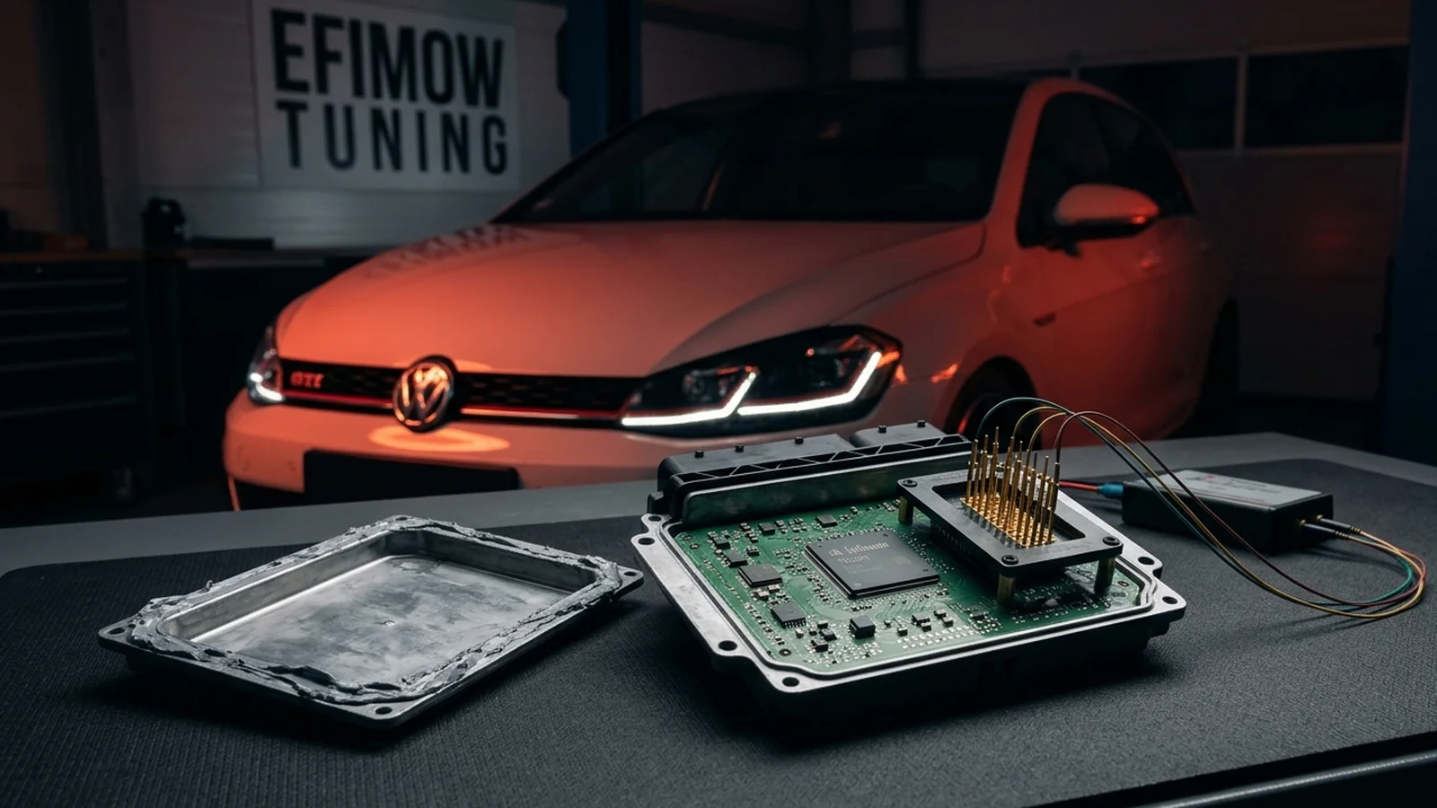 Tricore boot mode: what happens when the ECU is opened