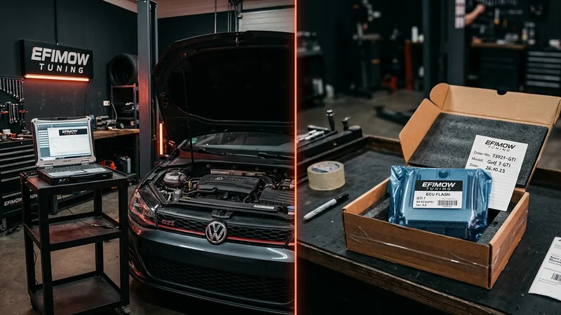 Vor Ort oder einschicken? So läuft dein Tuning bei uns