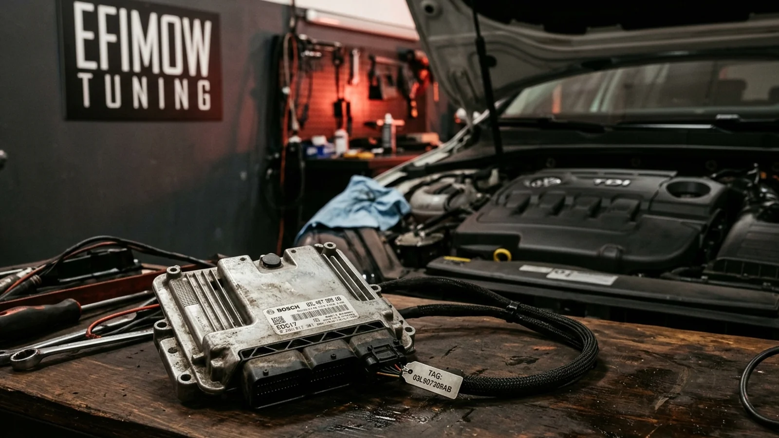VW Golf 7 2.0 TDI Chip Tuning: What Is Realistic with EDC17